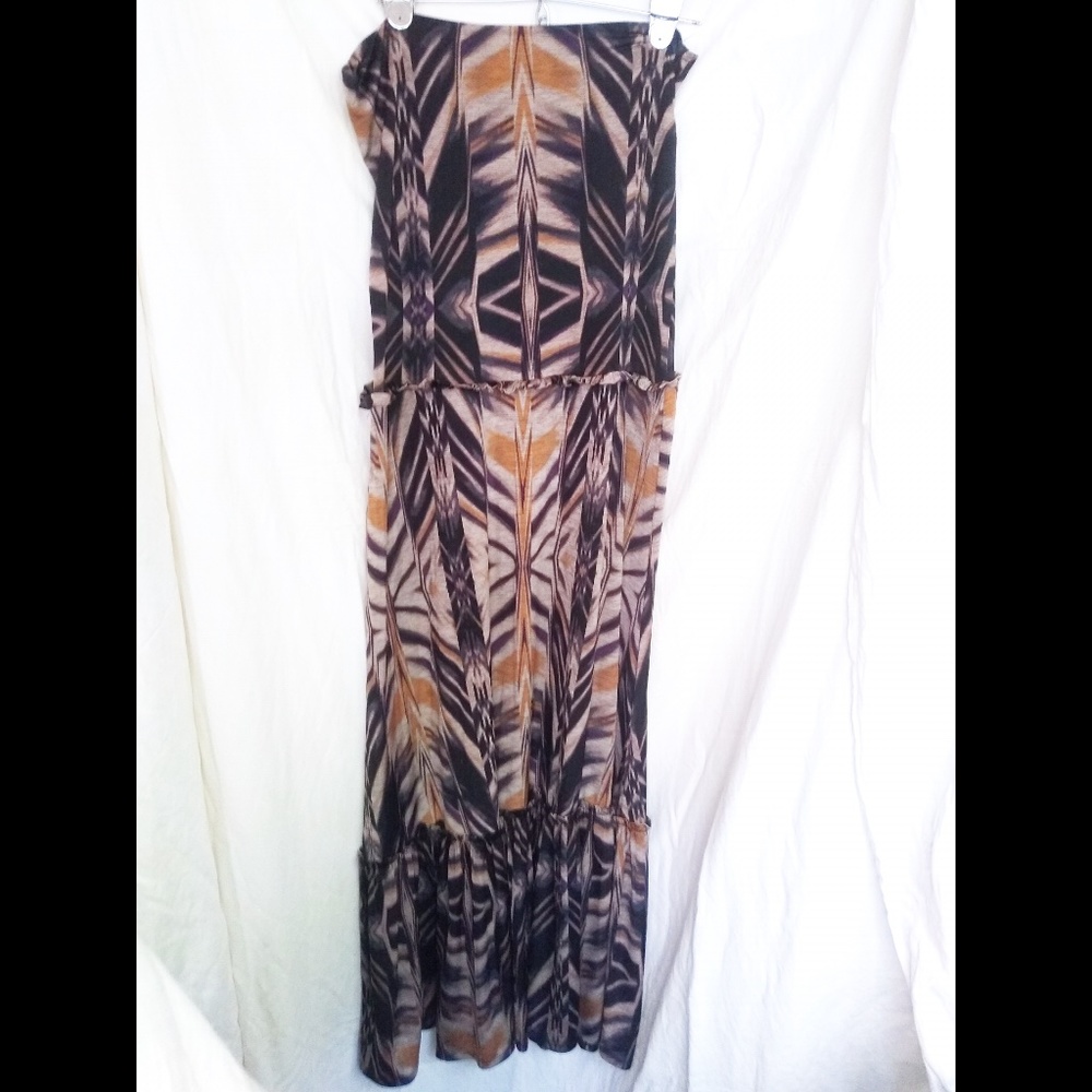 Bisou Bisou strapless spandex dress Large
